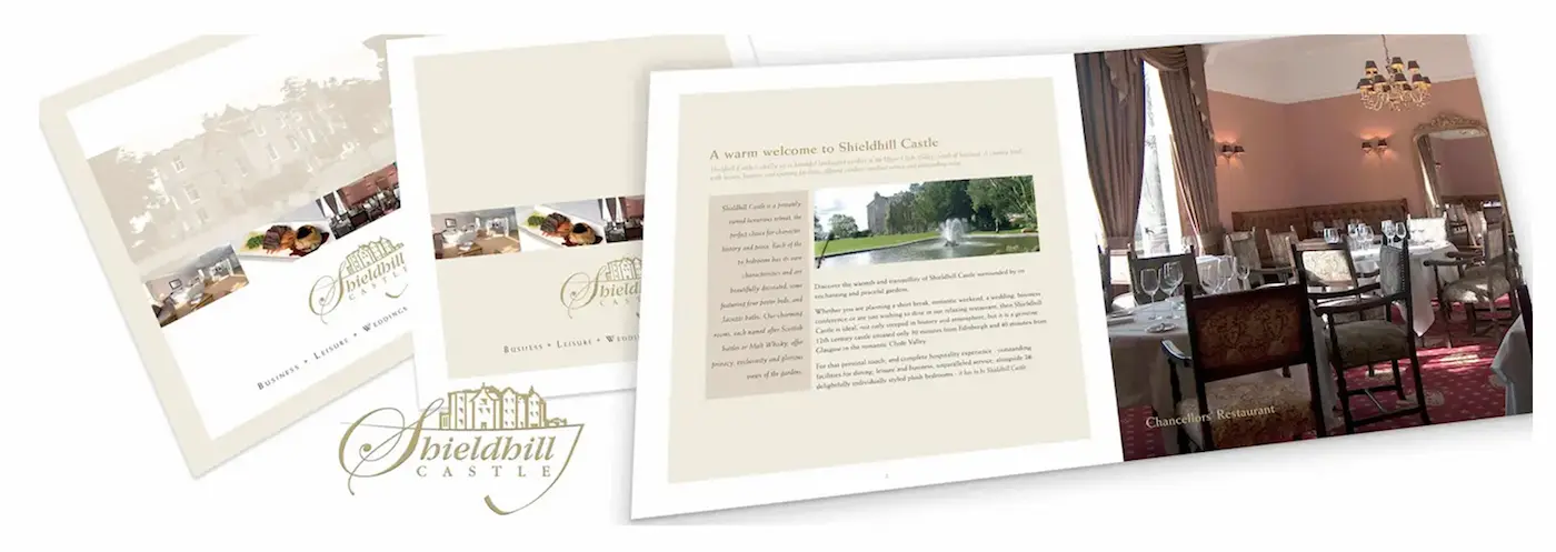 logo and brochure design glasgow Examples of logo work