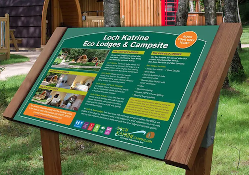 Vale of Leven interpretation signage